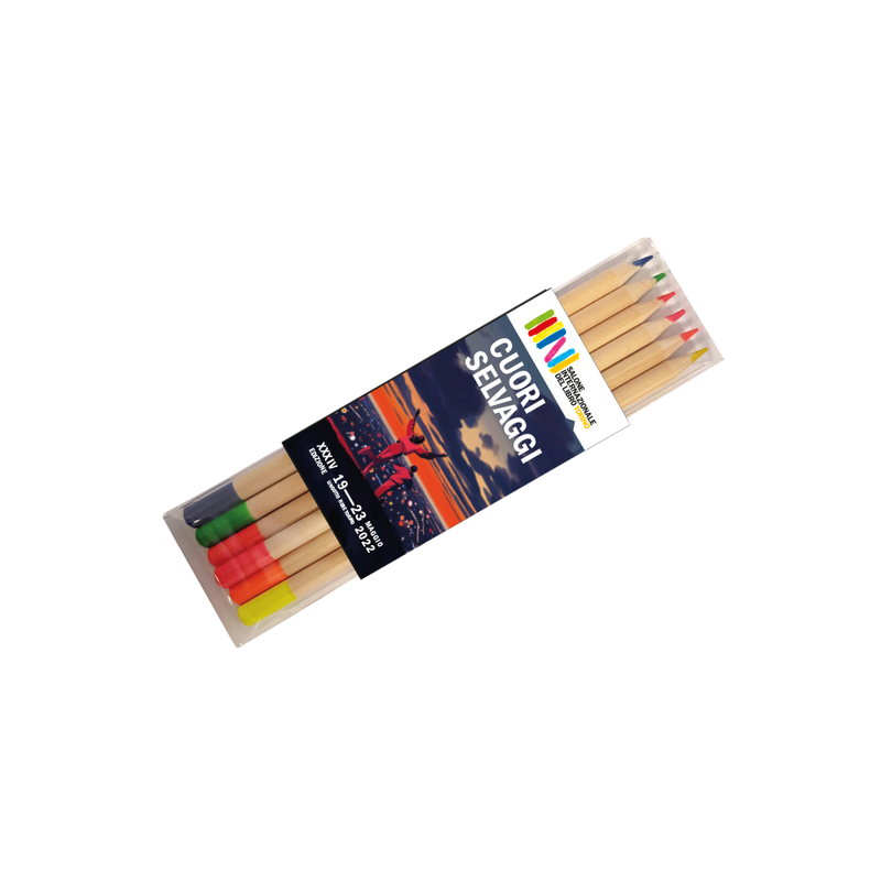 Set matite colorate - Cuori selvaggi
